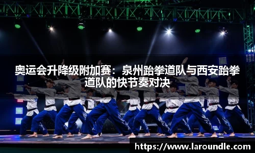 奥运会升降级附加赛：泉州跆拳道队与西安跆拳道队的快节奏对决